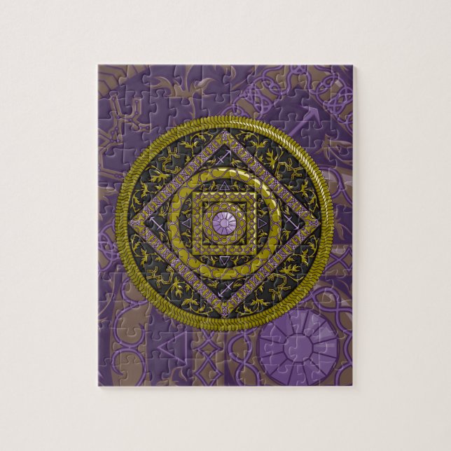 Skyttens Mandala Pussel (Vertikal)