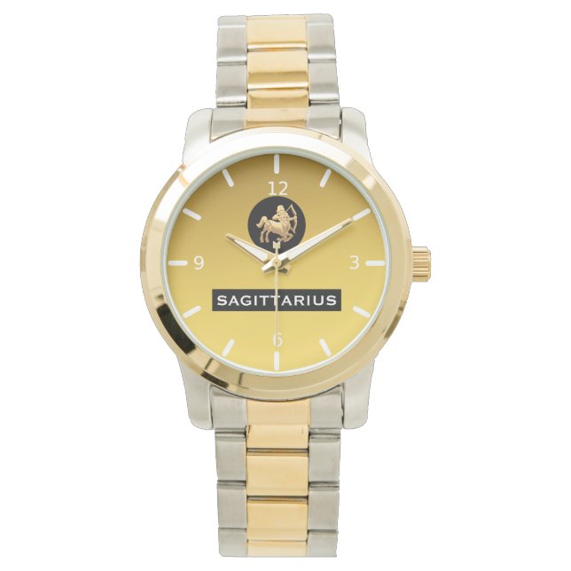 Skyttens stjärntecken armbandsur (Framsida)