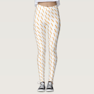 Skyttens stjärntecken gyllene symbol leggings