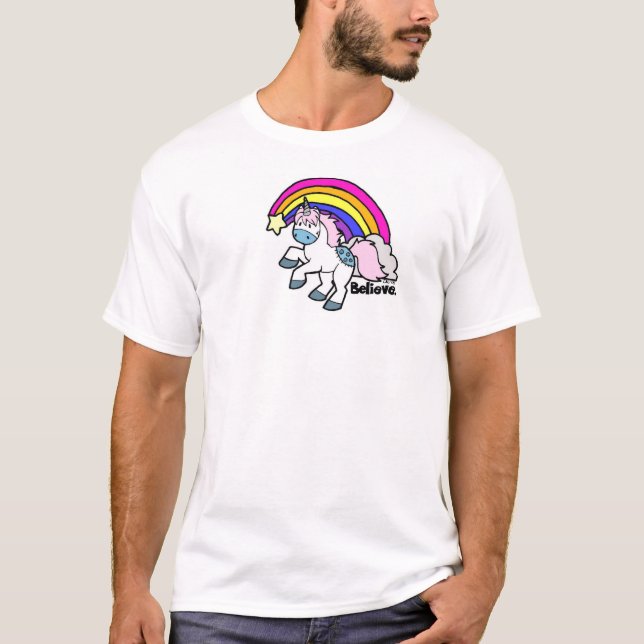 Skyttestjärnor och Unicorns Tee (Framsida)