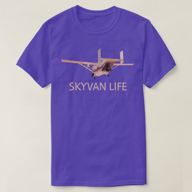skyVAN LIFE T Shirt (Design framsida)