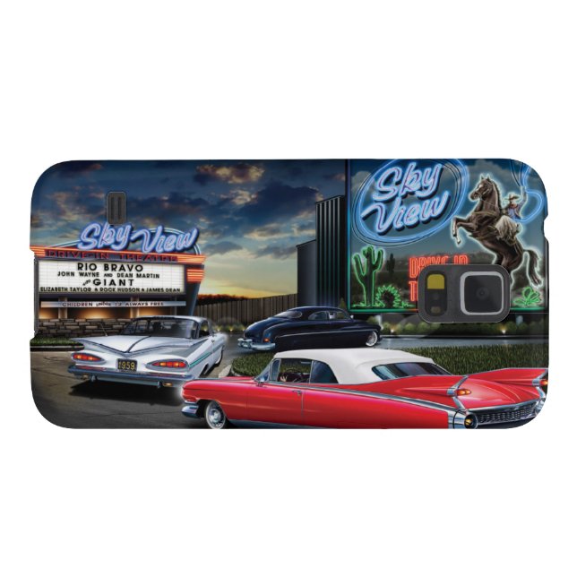 Skyview drev in Case-Mate samsung galaxy skal (Baksidan Horisontell)