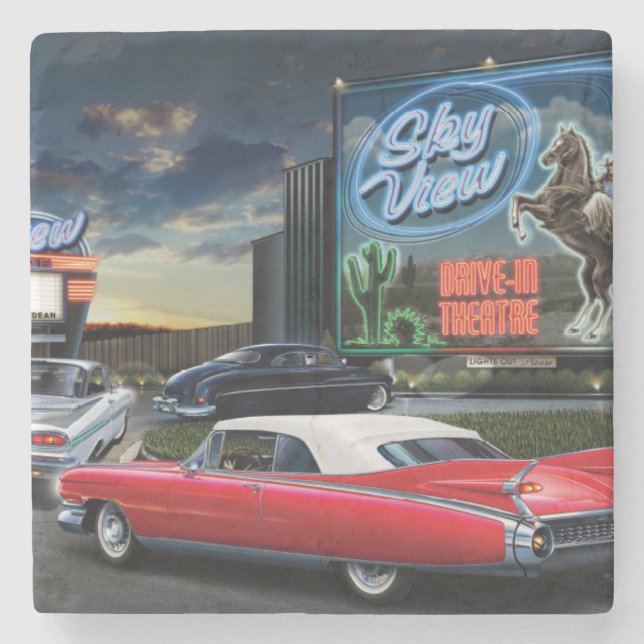 Skyview drev in underlägg sten (Framsidan)