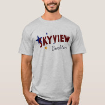 Skyview Drive-in-teatern Skärm Brockton Scrib Tee