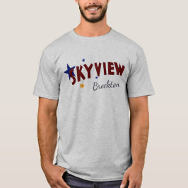 Skyview Drive-in-teatern Skärm Brockton Scrib Tee