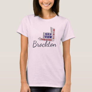 Skyview Drive-in-teatersignera Dam till T Shirt