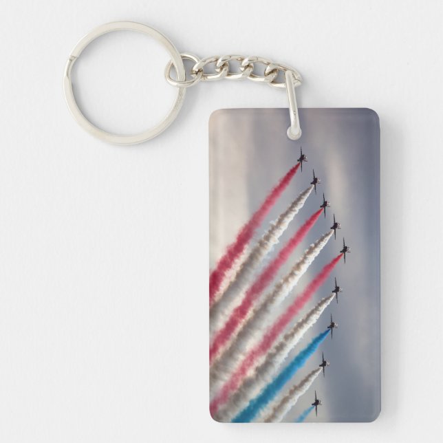 Skyward Glory: Patriotic Flyover Keychain (Framsidan)