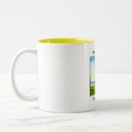 Skyward over Albuquerque Två-Tonad Mugg