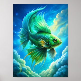 "Skyward Simma" Poster