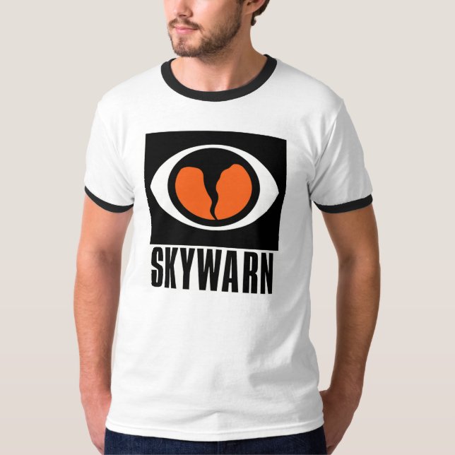 SKYWARN-skogsvaktareskjorta T-shirt (Framsida)
