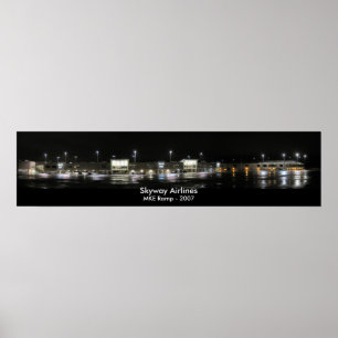 Skyway ramp - Milwaukee WI 2007 Poster