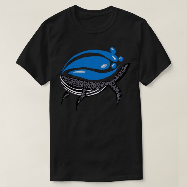 Skywhale design t shirt (Design framsida)
