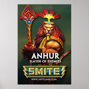 SLÅ: Anhur Slayer av fiender Poster