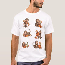 Slå Baby Monkey Design