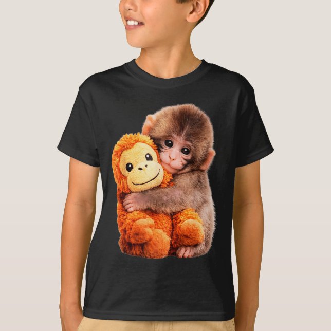 Slå babyapa  t shirt (Framsida)