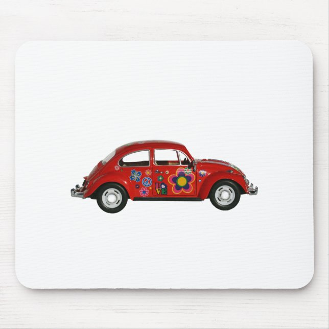 Slå Buggy Beetle Leksak-bil Musmatta (Framsidan)