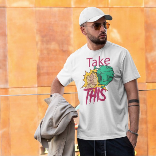 Slå Coronavirus T Shirt (Skapare uppladdad)