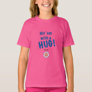 Slå dem med en HUG! Sport-Tek Långärmad Shirt Tee Shirt