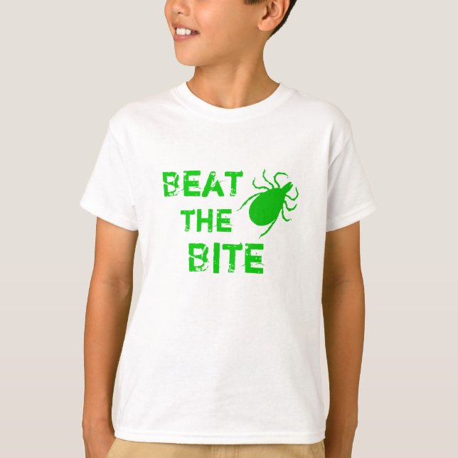 Slå den bitaLyme sjukdomen Tee Shirt (Framsida)