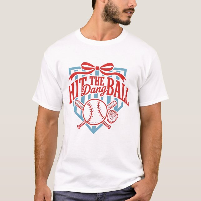 Slå Den Fördömda Bollen T-Shirt (Framsida)