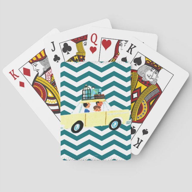 Slå den öppna vägen 2 casinokort (Baksidan)