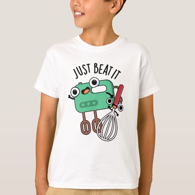 Slå Den Roliga Bakning Puns T Shirt (Framsida)