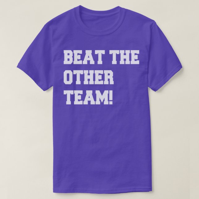 slå det andra laget t shirt (Design framsida)