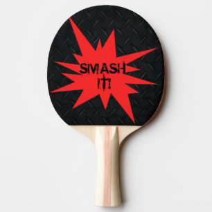 Slå det! Den vändbara roliga pingen Pong paddlar Pingisracket