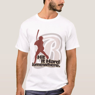 Slå det hårt med Baseballisms Tee Shirt