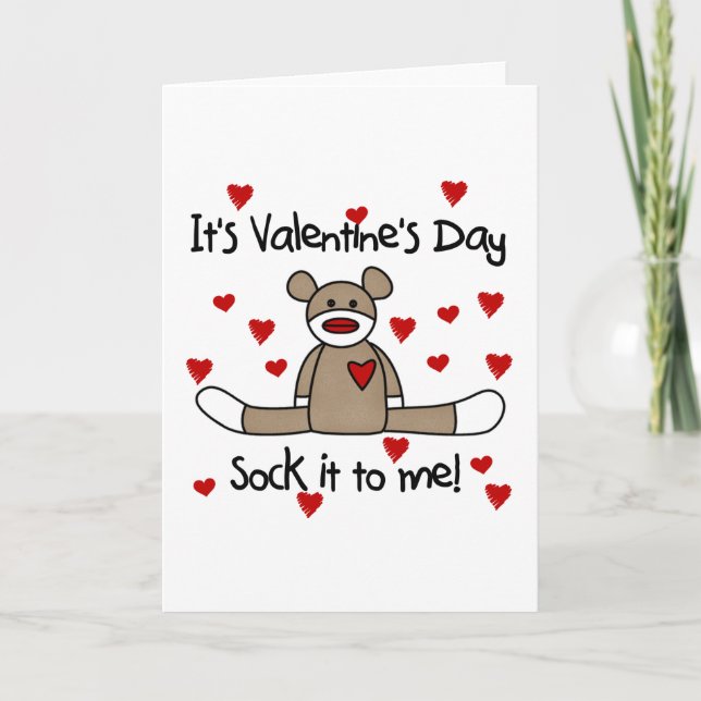 Slå det till mig valentinesTshirts och gåvor Helgkort (Framsida)