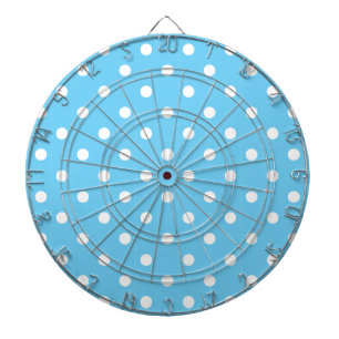 SLÅ DOT Blue Polka Dot Dart Board Piltavla
