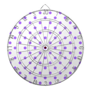 SLÅ DOT Lila Polka Dot Dart Board Piltavla