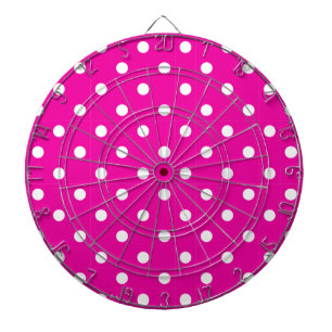 SLÅ DOT Shock rosa Polka Dot Dart Board Piltavla