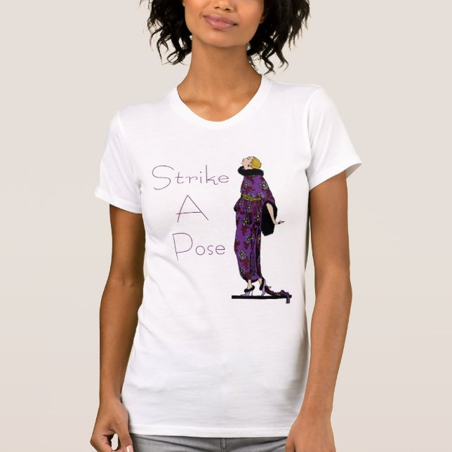 Slå en posera t-shirt (Framsida)