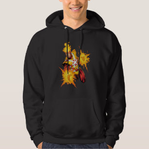 Slå filreparm sweatshirt