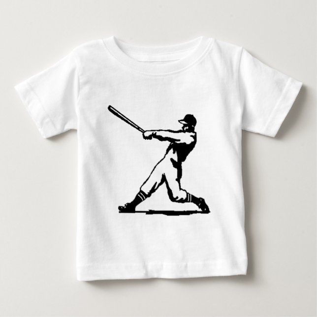 Slå för baseball tee shirt (Framsida)
