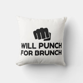 SLÅ FÖR BRUNCH KUDDE