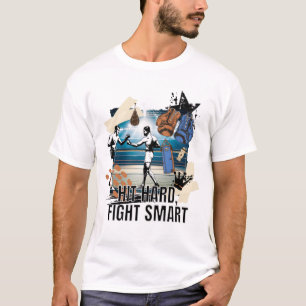 Slå hårddisk smart - Retro Boxing T Shirt