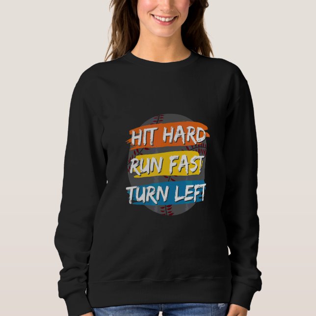 Slå Hårt Spring Snabbt Sväng Vänster Kläder T Shirt (Framsida)