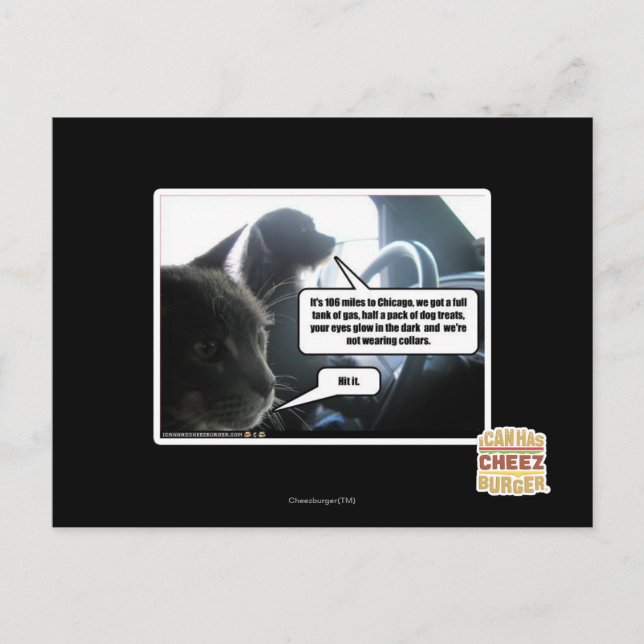 Slå honom vykort (Framsida)