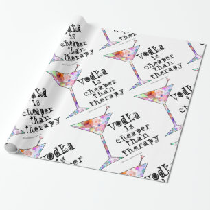 SLÅ IN PAPPER, ÄR VODKA MER BILLIG ÄN TERAPI PRESENTPAPPER