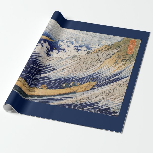 Slå in papper JAPAN VINKA Presentpapper (Utrullad)