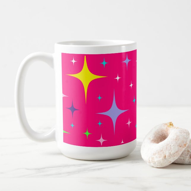 Slå 🌸 kaffe mugg 15oz (Med munk)
