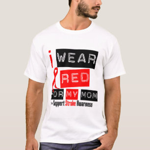 Slå medvetenheten som jag ha på sig det röda t-shirt