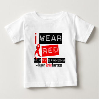 Slå medvetenheten som jag ha på sig det röda t-shirt