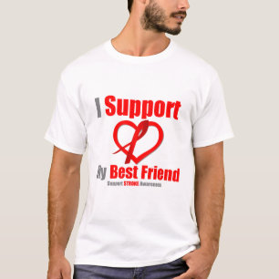 Slå medvetenheten som jag stöttar min bästa vä t-shirt