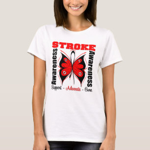 Slå medvetenhetfjärilen t-shirt