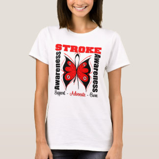 Slå medvetenhetfjärilen t-shirt