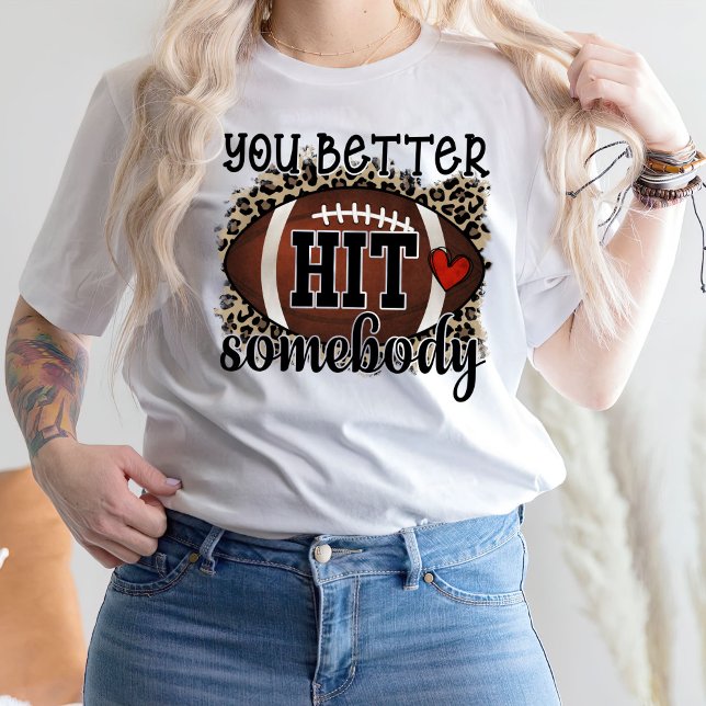 Slå nån, Baseball T-Shirt (Skapare uppladdad)