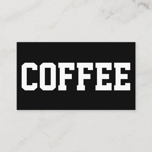 Slå nummer för stor text på vit Dubbla Lojalitetskort (Framsida)